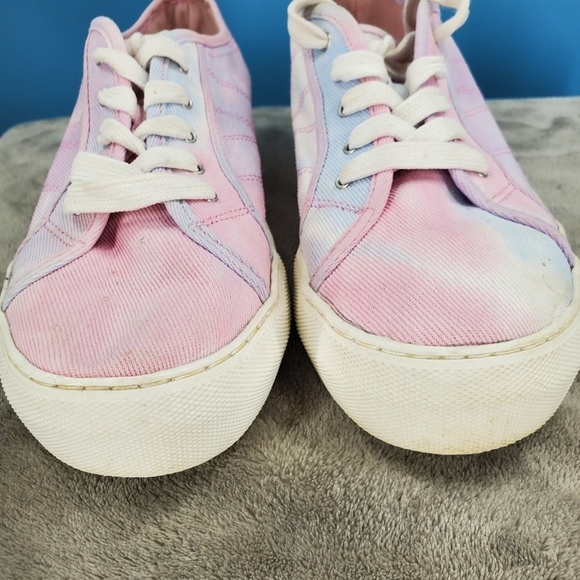 Madden Girl blue and pink tie dyed sneakers 8.5M - Picture 11 of 12